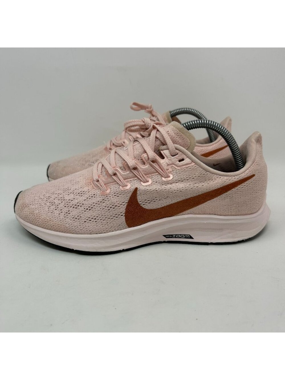Nike Air Zoom Pegasus 36 Echo Pink Metallic Red Bronze Women’s Size 9 CT1187-600